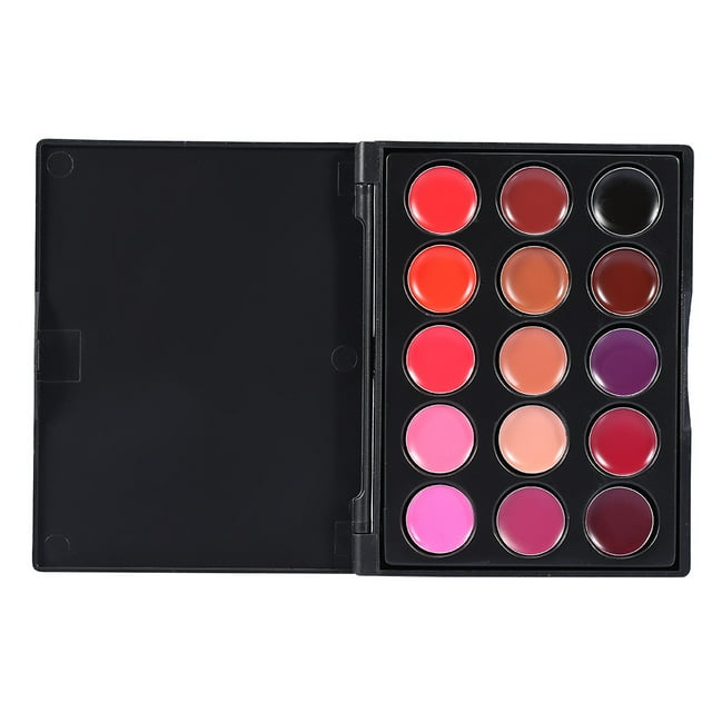 Maquillage pour les Lèvres, Palette de Rouges à Lèvres Palette de Gloss pour les Lèvres Maquillage Cosmétique Palette de Maquillage Rouge à Lèvres Longue Tenue Brillant à Lèvres, Femme pour Femme
