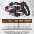 thumbnail image 2 of Dog Collar for Small Medium Dogs,  Adjustable Reflective Wide Heavy Duty Pet Collars with Safety Locking Buckle for Walking, 2 of 8