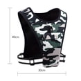 thumbnail image 2 of Chaleco para correr Bolso deportivo ajustado para el pecho para hombre y mujer Bolso ajustable reflectante para teléfono con busto, 2 of 5