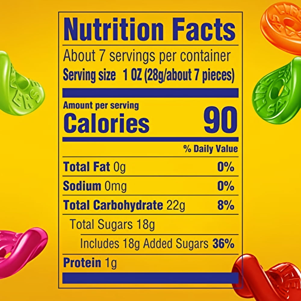 Life Savers 5 Flavors Gummy Candy - 7 oz, 49 Ct Bag