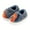 Grey, variant on Otqutp Kids Boys Dinosaur Slippers Cute Fuzzy House Slides Winter Warm Furry Slippers Indoor Non Slip Plush Bedroom Shoes