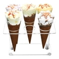 thumbnail image 3 of Support de Cornets de Crème Glacée 6 Trous pour Décoration de Fête, 3 of 9