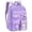 A, variant on Plaid Bow Backpack, Multi Pocket Casual Daypack, Lightweight Travel Rucksack, Preppy Shoulder Bag, Waterproof Knapsack, Large Capacity Carryall for Daily Commute, Weekend Trip, Casual Use