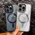 thumbnail image 3 of Funda Para iPhone 15 14 13 12 11 Magsafe Transparente Case, 3 of 8