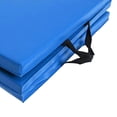 thumbnail image 4 of kurtrusly Tri Fold Folding Exercise Mat Home Gym Waterproof for Balance Trainer Blue, 4 of 5