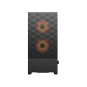 Fractal Design Pop Air RGB Black Orange Core TG ATX High-Airflow Clear Tempered Glass Window Mid Tower Computer Case