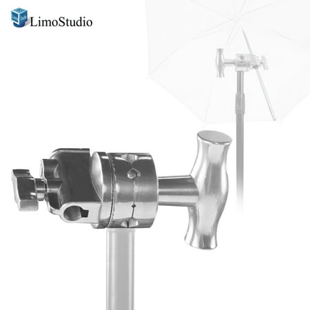 Loadstone Studio 2.5 Inch Diameter Grip Head Silver with Cleaning Cloth 1/2, 1/4, 3/8, 5/8 Inch Mount, Compatible with Super Clamp, Extension Grip Arm, C Stand, Reflector Disc, Photo Studio, (Best Of Studio C)
