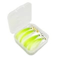 thumbnail image 1 of Señuelos de pesca Zulema 4 Uds giratorios con lentejuelas anzuelo lubina verde, 1 of 8