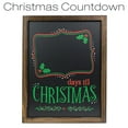 thumbnail image 4 of Excello Global Products Wooden Chalkboard 13 by 17 in Photo Frame Christmas Decoration with White Chalks, Version 1, Set of 2 Boards - EGP-HD-0238, 4 of 6