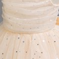thumbnail image 7 of Daznico Girls Dresses Party Dress for Toddlers Kids Beach Casual Sleeveless Tutu Gown with Beaded Straps Flower Girl Performance Outfit,6-7 Years, 7 of 7