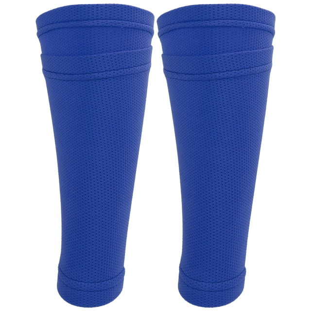 Peahefy Protège-Tibia de Soccer, Manchons de Coussinet Tibial à Double Couche Chaussettes de Protège-Tibia de Soccer Manchons de Sport pour Entraînement de Soccer pour Cyclisme pour Course pour Randonnée