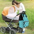 thumbnail image 6 of Fuzoiu Sky Blue And White Polka Dot Print Diaper Bag Backpack,Baby Essentials Travel Tote,Multi function Waterproof Diaper Bag, Travel Essentials Baby Bag - Unisex, 6 of 6
