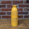 thumbnail image 4 of Urban Trends Ceramic Decorative Vase Trumpet Mouth and Double Banded Tribal Design, Decor Center Piece for Home Décor for Living Room, Table, Office Décor, Yellow- 3.75"x11.00"H, 4 of 7