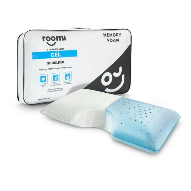 Almohada Shoulder Roomi Memory Foam Infusión De Gel - Queen