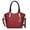 MT Burgundy, variant on Devorah Women’s Signature Printed Vegan Leather Tote Bag by Mia K - Purple