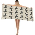 thumbnail image 6 of Dachshund Beach Towel Oversized Quick Dry Bath Towels Gift Thick Sand Free Beach Towels for Kids Adult Travel Pool Swimming Camping, 6 of 6