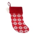 thumbnail image 2 of CNKOO Christmas Decorations Creative  Knitted Striped Christmas Socks Large Candy Socks, 2 of 6