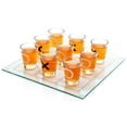 thumbnail image 3 of Juego para beber Matty's Toy Stop Tic-Tac-Toe con 9 vasos de chupito, 3 of 7