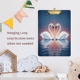 thumbnail image 5 of Goose Couple Acrylic Clipboards A4 Standard Letter Size Clipboard 12.5" X 9" Clip Board for Students Teacher Office, 5 of 7