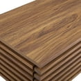thumbnail image 3 of Modway Render 71 Mid-century Modern Low Profile TV Stand in Walnut, 71 Inch, 3 of 7