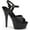 Black Faux Leather/Black Matte, variant on Women's Pleaser Kiss 209