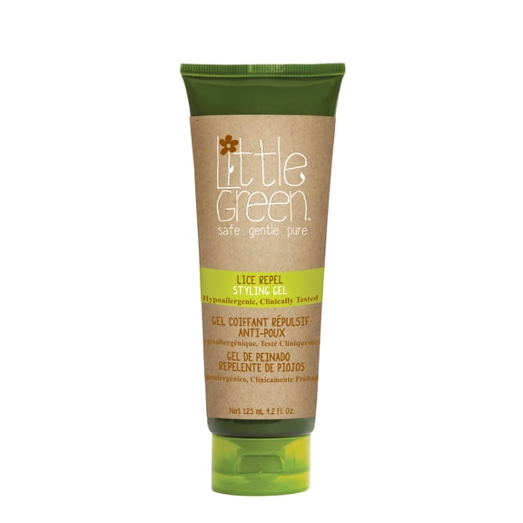 Little Green Lice Repel Hair Gel, Daily Styling & Lice Repelling Hair gel for Kids-4.2 oz.