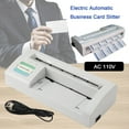 thumbnail image 4 of ECUTEE Business Card Cutter Automatic Binding Machine Auto Feeding Electric Name Card Slitter, 4 of 16