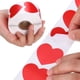 thumbnail image 3 of 500 piezas/rollo de pegatinas de corazón, bonitas pegatinas decorativas para el Día de San Valentín., 3 of 7