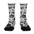 thumbnail image 3 of Men Women Halloween Printed Mid-Calf Socks Soft Breathable Stretch Comfort Fit Socks, 3 of 6