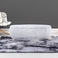 thumbnail image 2 of CT3601-50 Oval Shape Coffee Table Made with Aluminum in White Color, 2 of 7
