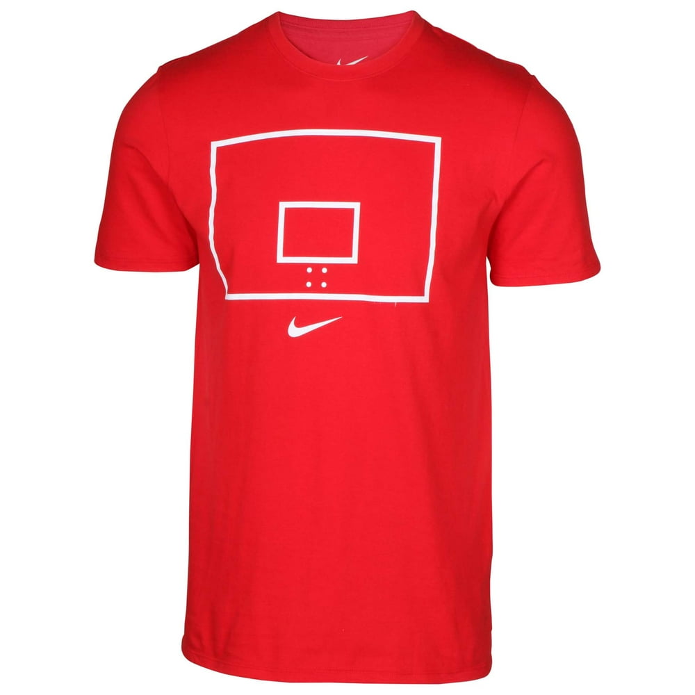 Nike - Nike Men's Hoop N Arrow Backboard T-Shirt-Univeristy Red ...