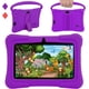 thumbnail image 1 of Veidoo Tableta Android para Niños de 7 Pulgadas, Almacenamiento RAM de 2 GB y 32 GB, Tableta de Aprendizaje para Niños, Parental, Tableta para Niños Pequeños con Funda de Silicona (Púrpura), 1 of 6