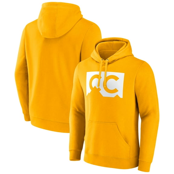 Men's Fanatics  Gold Colorado College Tigers Primary Logo Pullover Hoodie