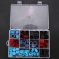 thumbnail image 2 of Car Auto R134A 77Pcs AC A/C System Valve Core Dust Caps Set Air Seal, 2 of 5