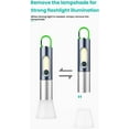 thumbnail image 2 of Zoomable LED Flashlight, Traittion Flashlight, 1000 Lumens Bright, 4 Modes, Portable Outdoor Torch with Hoo (2PCS), 2 of 9