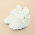 thumbnail image 2 of Quealent Toddler Slippers High Top Winter Boys Girls House Shoes White for Size 3.5, 2 of 7