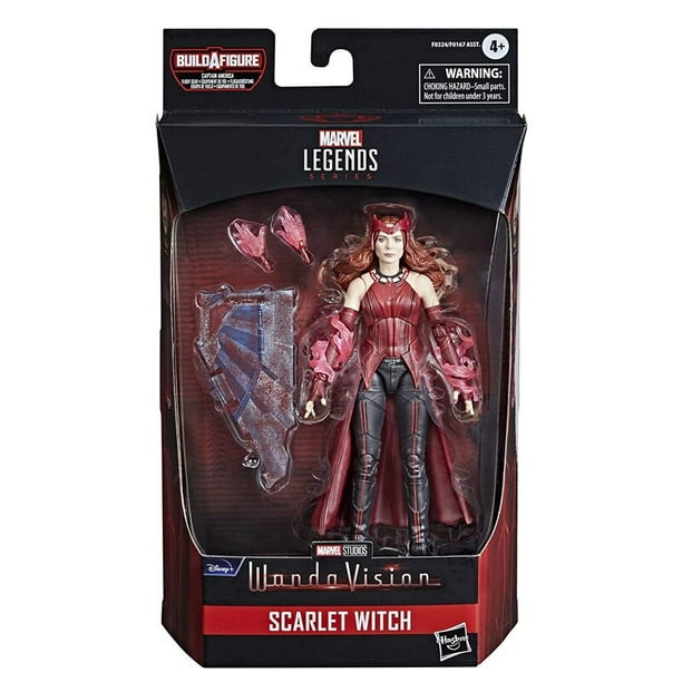 Avengers Hasbro Marvel Legends Series 6-inch Action Figure Toy Scarlet Witch Premium Design and 4 Accessories for KidsAbout 6 inches Gong Bohan LED