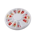 thumbnail image 3 of 12pcs Aleación de Navidad Puntas 3D Decoración Joyería DIY Rueda jinwen Nail Art Decoration Stickers, 3 of 5