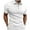 White, variant on Caqnni Men's Polo Shirts Long and Short Sleeve Cotton Blend Heather Moisture Wicking Casual Collared Shirts (Black,XXL)