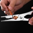 thumbnail image 2 of Janrevotw Crab Claw and Needle Set of 3 Crab Claws Crab Claws Crab Eating Tools Crab Claw Tools Snow Crab Legs Kitchen Tools Crab Shears Crab Eating Helper, 2 of 6