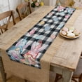thumbnail image 2 of Centre de Table de Pâques en Lin Chemin de Table Double Face 33X150Cm pour Table à Manger, 2 of 7
