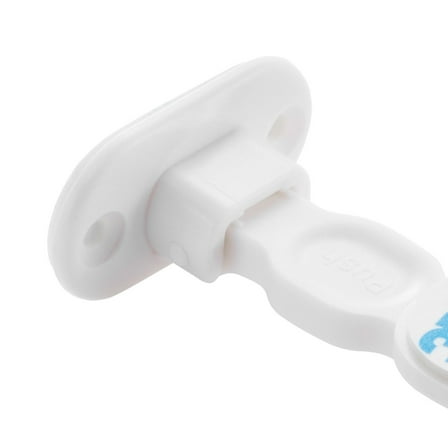 12-Pack Invisible Cabinet Latch Locks - No Drill Adhesive Child Safety Cabinet Locks for Baby Proofing, Easy Installation