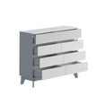 thumbnail image 6 of 8-Drawer Storage Cabinet, Dresser for Bedroom, Living Room, Dining Room, Hallways, White, 6 of 7