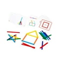 thumbnail image 3 of Juego de rompecabezas de palos de colores para niños, juguetes Montessori para niños de 3, 4 y 5 años, juguete educativo para niños y niños pequeños CUTICAT Juguetes de rompecabezas, 3 of 8