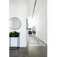 thumbnail image 2 of Orin Modern Metallic Fluid Rug, Silver/Ivory Bone, 2ft-10in x 7ft-10in, Runner, 2 of 7