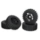 thumbnail image 5 of 4 Uds RC neumático de goma piezas de mejora universales rueda de cubo de camión todoterreno para coche ARRMA 1/7 1/8 1/10 RC, 5 of 8