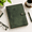 Olive-13"X10", variant on Black 13"X10" Full Grain Leather Business Padfolio Portfolio