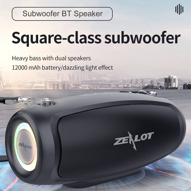 ZEALOT S37L BT Boombox With Subwoofers Wireless Speakers With