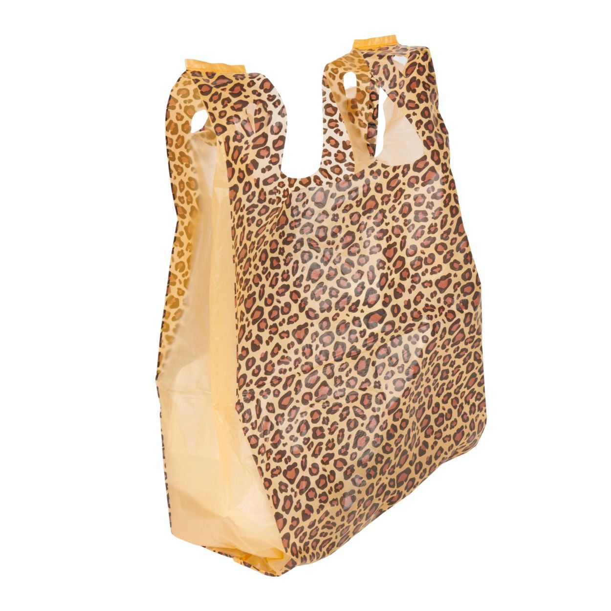 Leopard print hotsell plastic bags