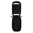 thumbnail image 3 of koolsoo Bike Front Tube Bag Frame Pannier PU Waterproof Mobile Phone Pouch Red, 3 of 9